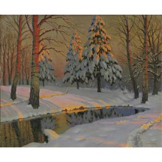 Michel Markinovitch Guermacheff - Winter Shadows