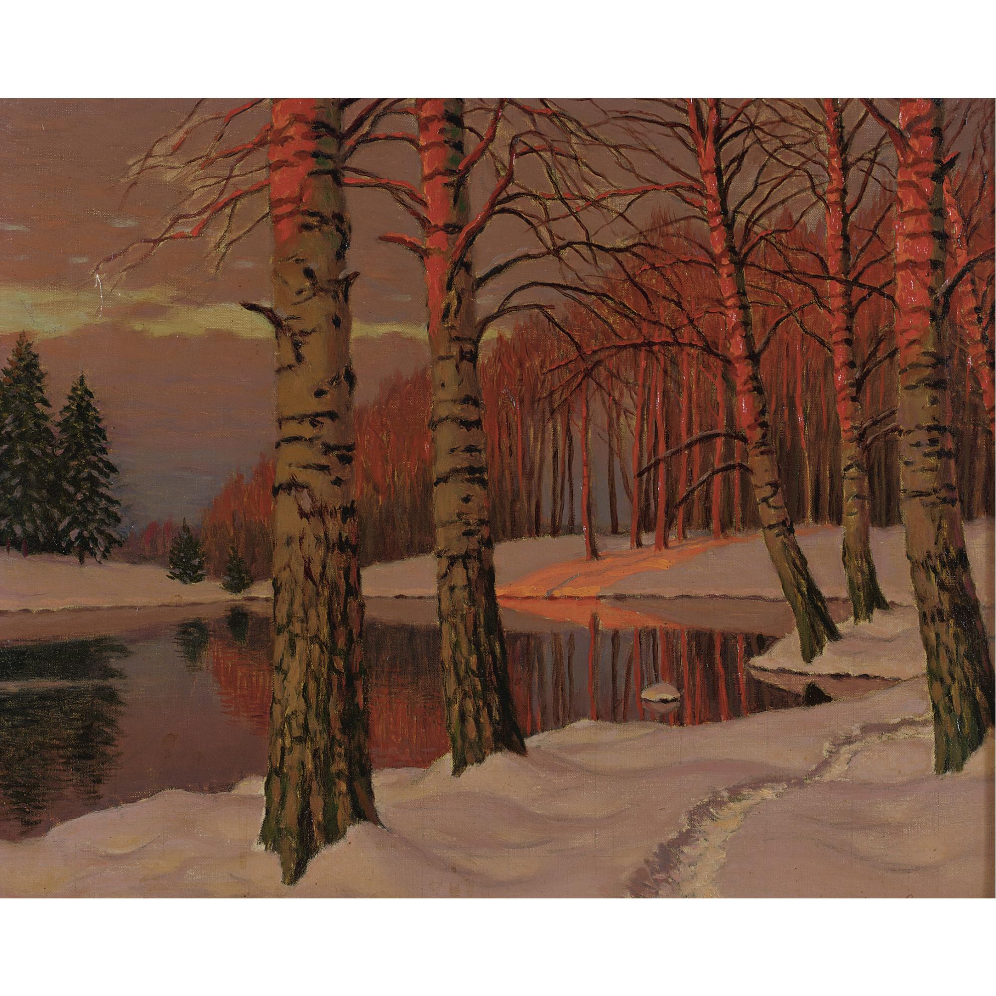 Michel Markinovitch Guermacheff - Winter Twilight