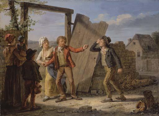 Michel-Martin Drolling - La Dispute