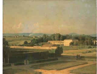 Michel Martin Drolling - Vue Des Jardins de La Villa Médicis