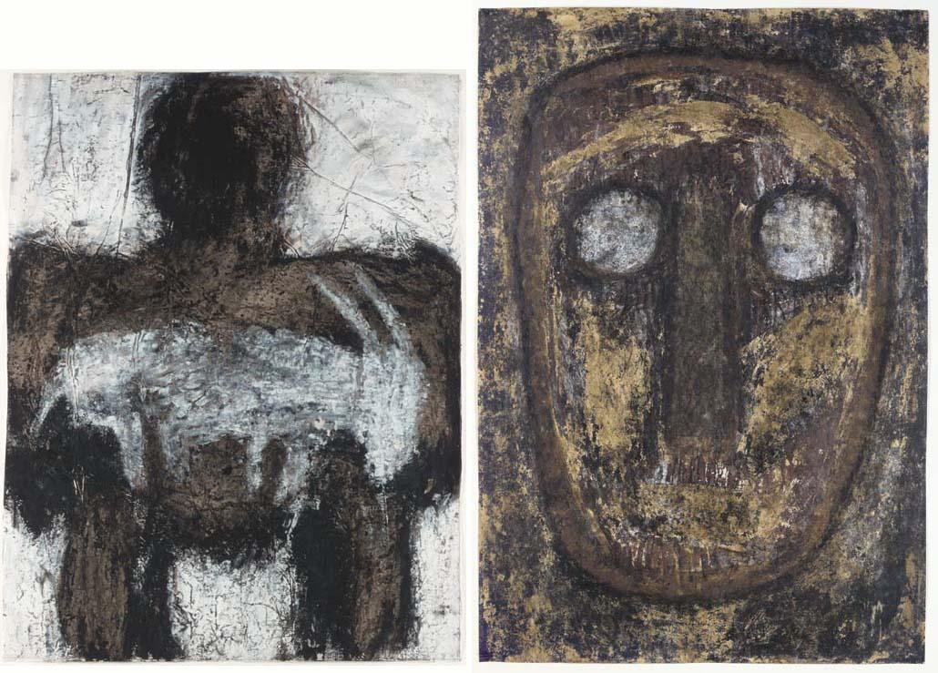 Michel Nedjar - Untitled and Untitled