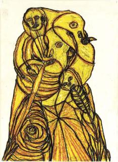 Michel Nedjar - Untitled