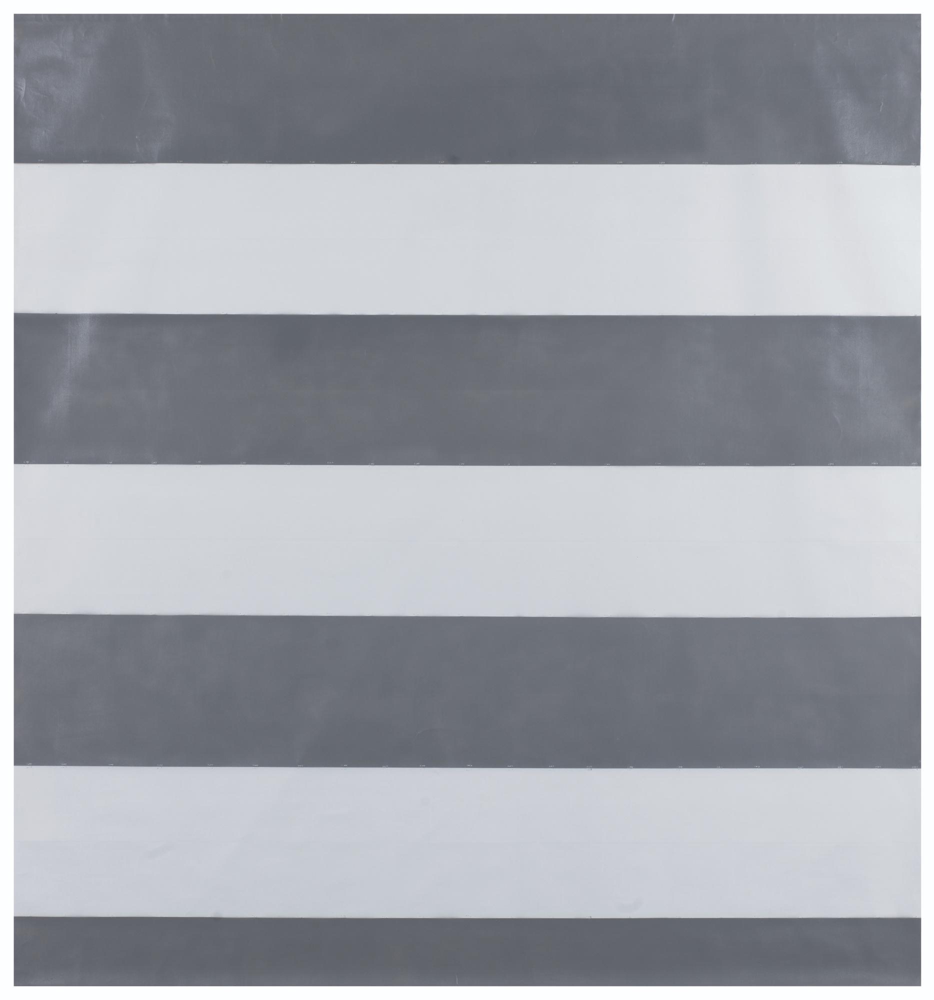 Michel Parmentier - 21 Mai 1967Signed And Dated 21 Mai 1967 On The Back; Gloss Paint On Canvas.