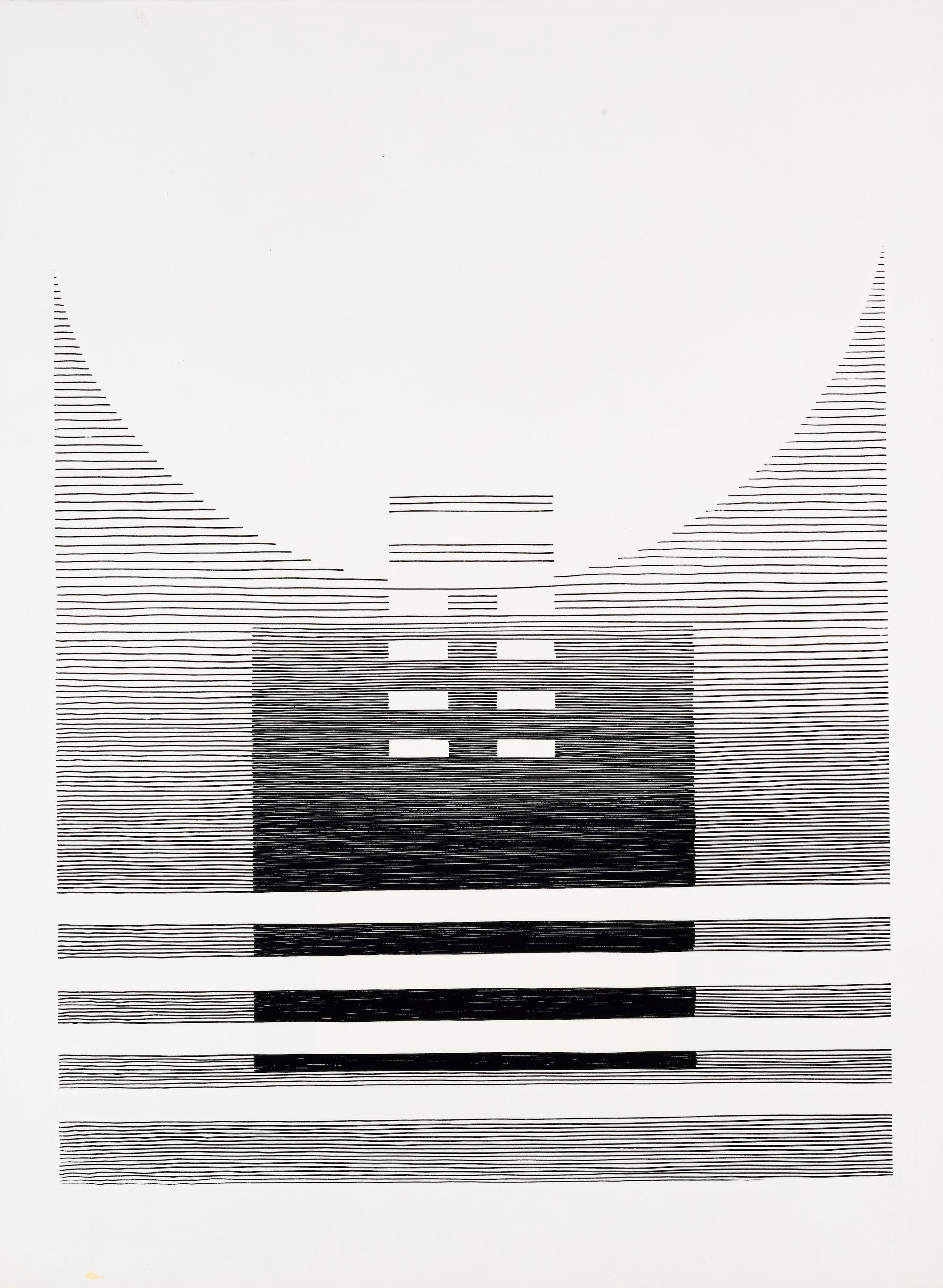 Michel Seuphor - Hexagramme 15 Kien, l\'Humilité