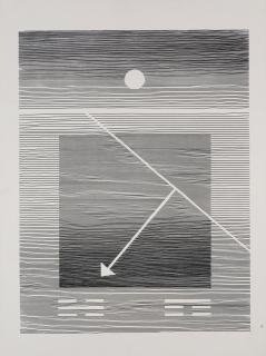 Michel Seuphor - Hexagramme 39 Gien, l\'obstacle