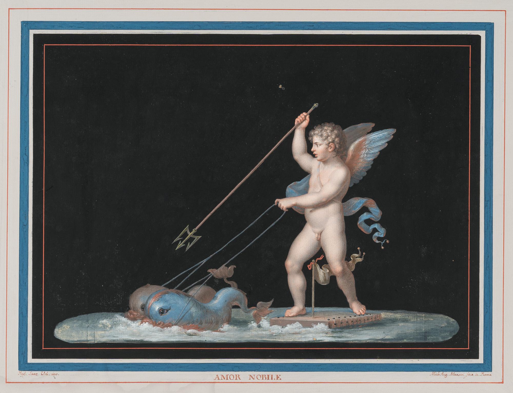 Michelangelo Maestri - 2 Bll.: Amor poetico – Amor nobile