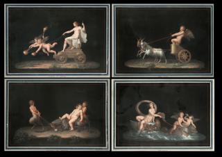 Michelangelo Maestri - Anfitrite, Trionfo di Sileno, Union d\'Amore e Amor Pazzo