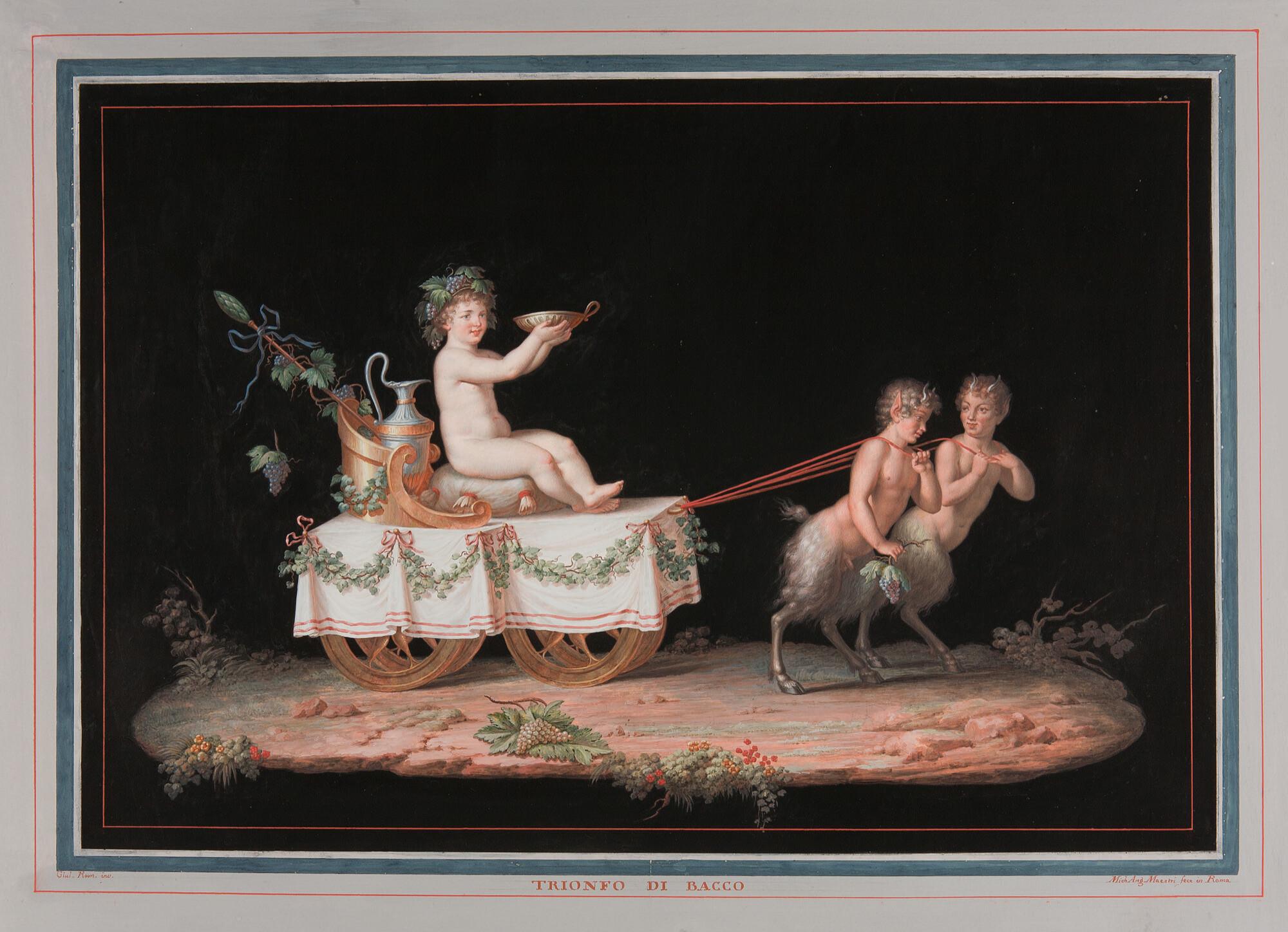 Michelangelo Maestri - Trionfo di Bacco.