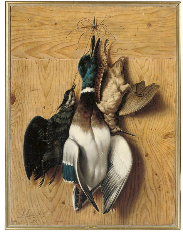 Michelangelo Meucci - Hanging game birds