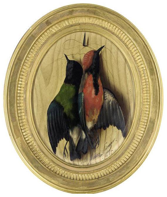 Michelangelo Meucci - Songbirds; and Another similar