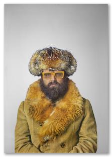 Michelangelo Pistoletto - Autoritratto col colbacco