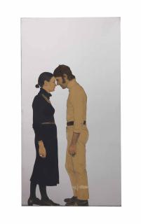 Michelangelo Pistoletto - Lei E Lui- Maria E Michelangelo