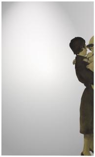 Michelangelo Pistoletto - Marzia con la bambina (Marzia with the Child)