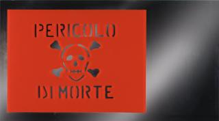 Michelangelo Pistoletto - Pericolo di Morte