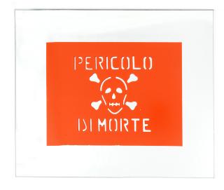 Michelangelo Pistoletto - Pericolo di Morte