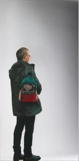 Michelangelo Pistoletto - Uomo con zainetto