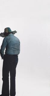 Michelangelo Pistoletto - Uomo dal cappello giallo e verde (Man with a Yellow and Green Hat)