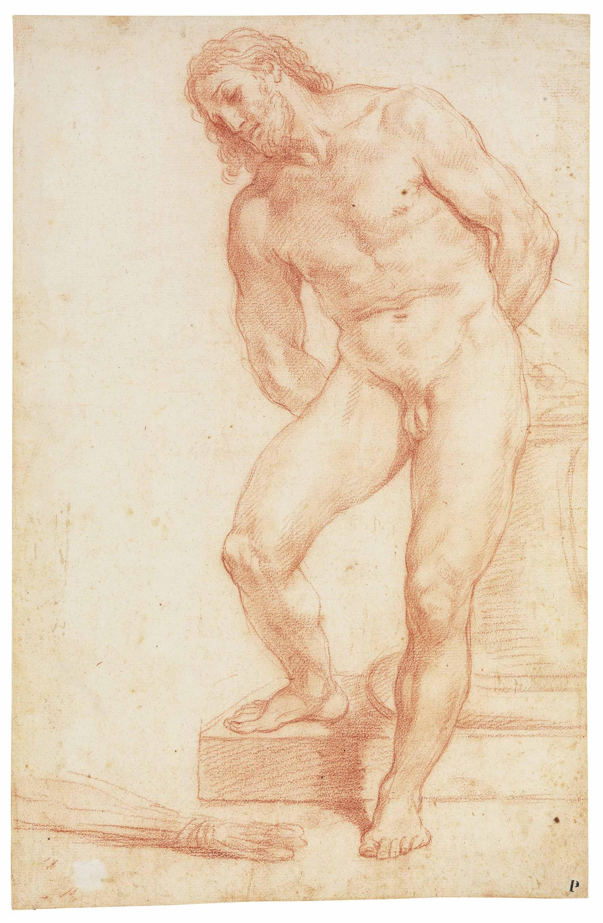 Michelangelo Ricciolini - Christ at the column