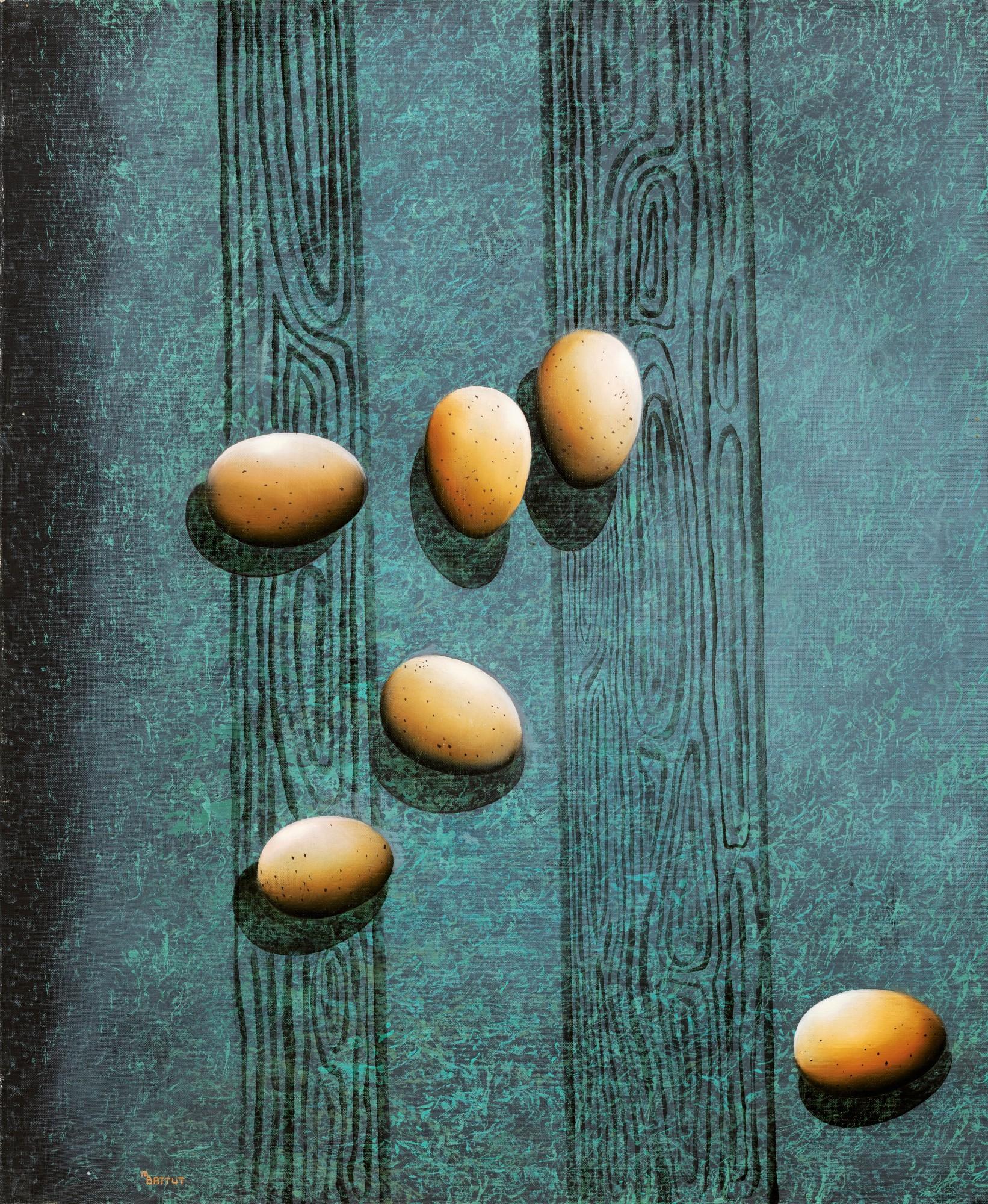 Michèle Battut - Six oeufs