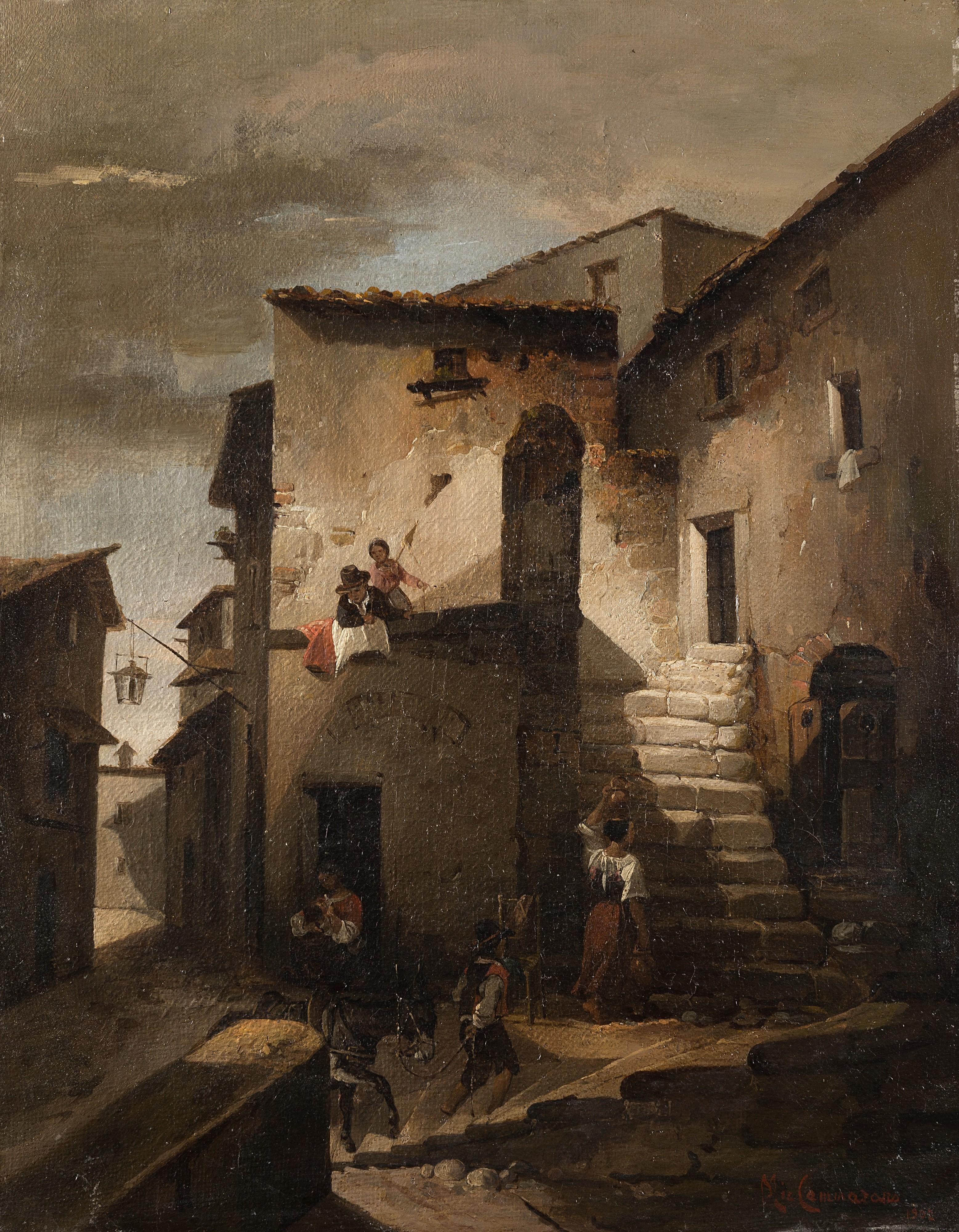 Michele Cammarano - Il borgo