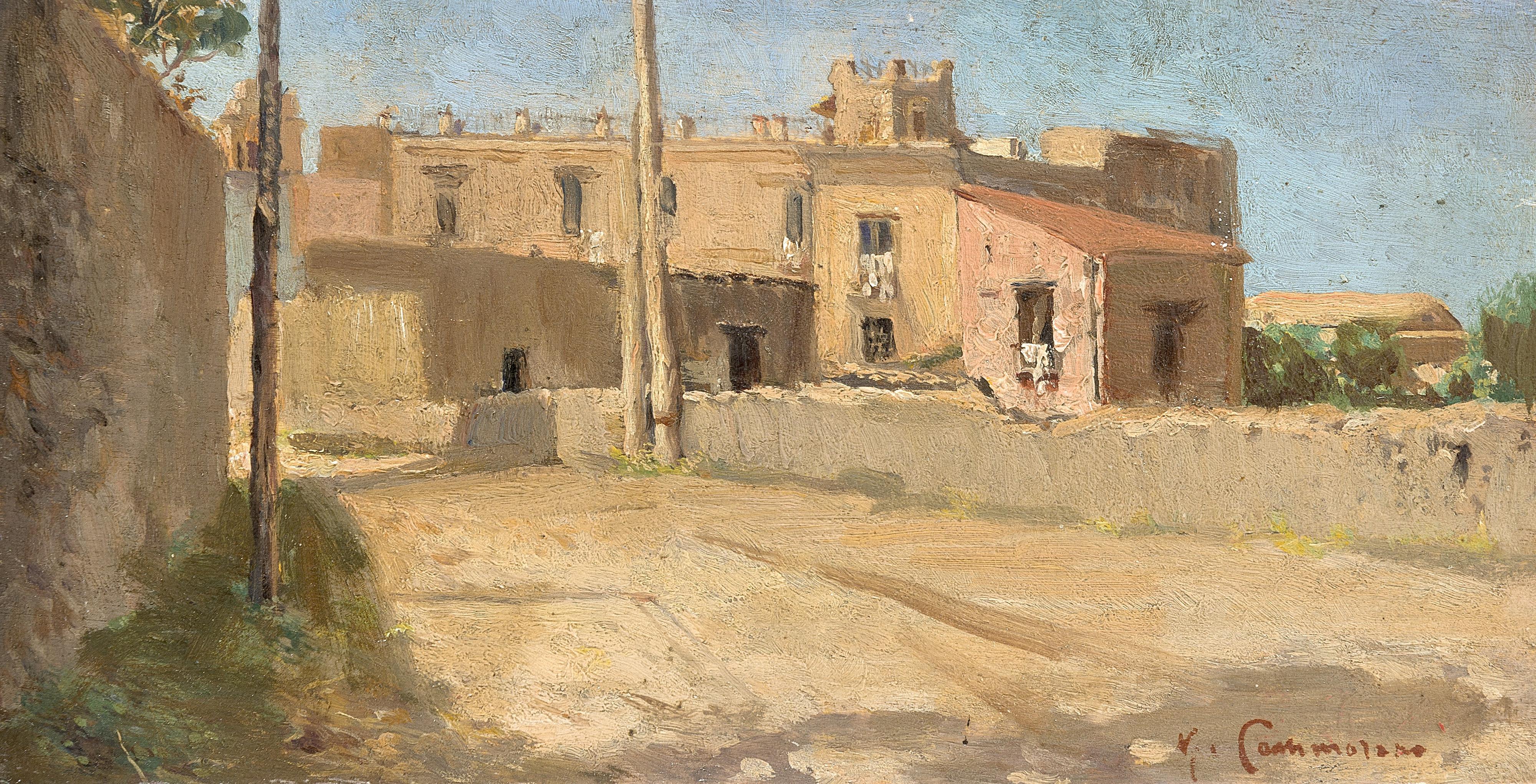 Michele Cammarano - Scorcio di Napoli