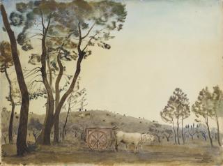 Michele Cascella - Dintorni di Pescara