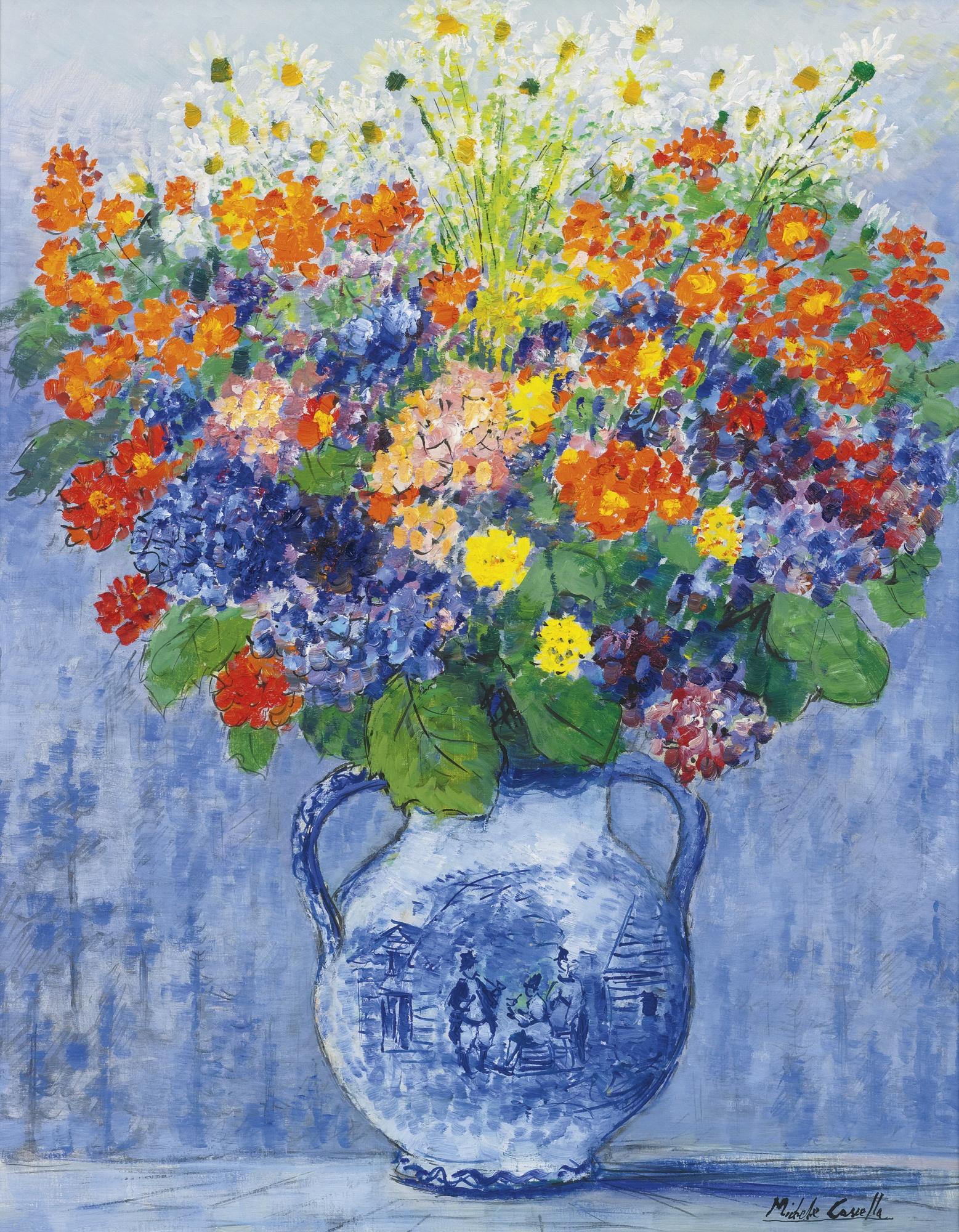 Michele Cascella - Il Vaso Blu