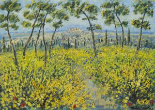 Michele Cascella - Paesaggio