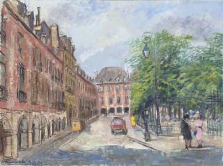 Michele Cascella - Place de Vosges
