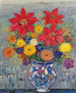 Michele Cascella - Vase dei fiori