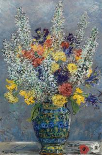 Michele Cascella - Vaso de fiori