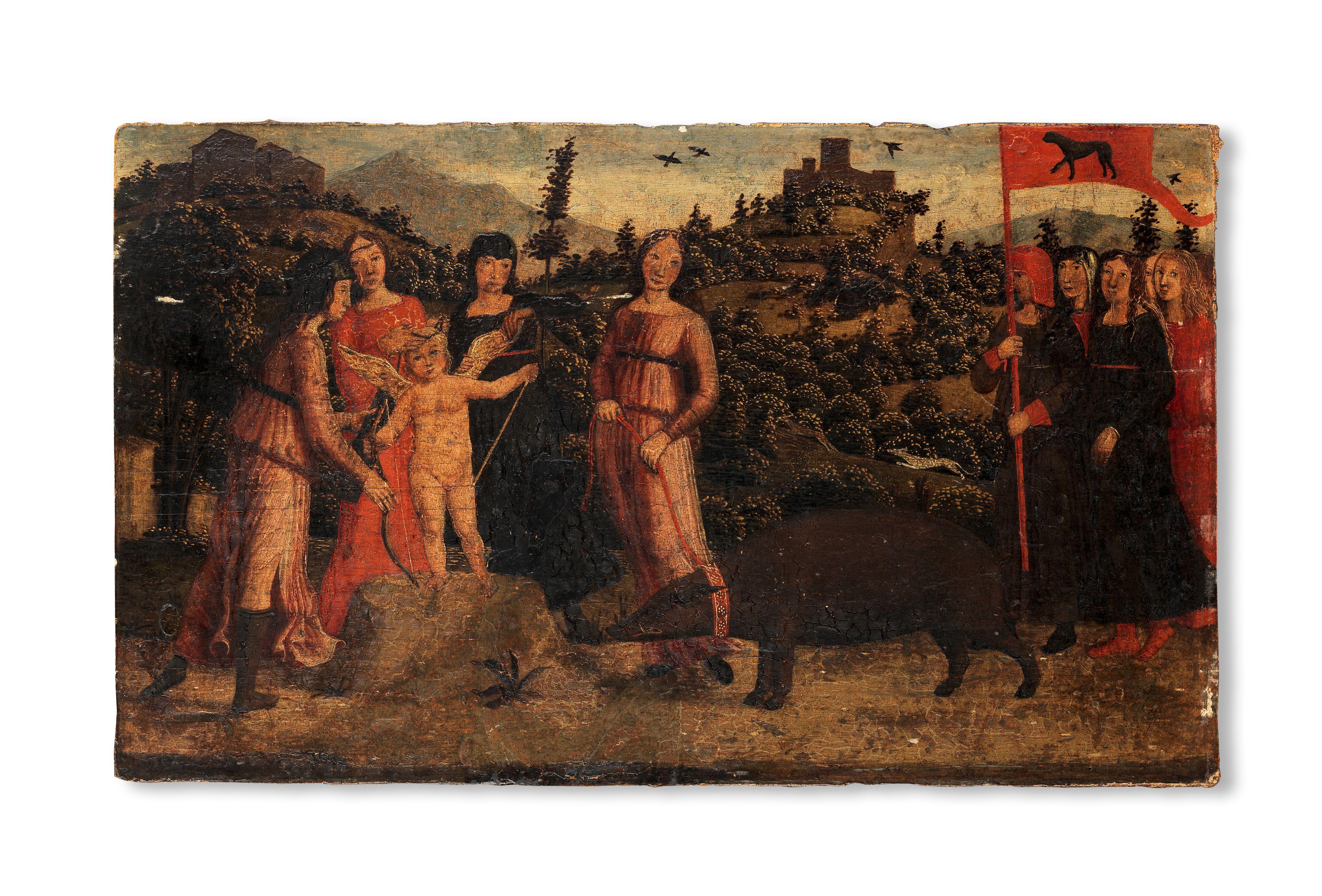 Michele da Verona - The Triumph of Chastity; and the Triumph of Love