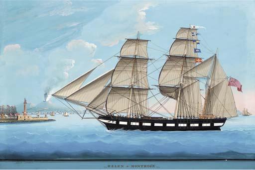 Michele Funno - Helen of Montrose in Neapolitan waters