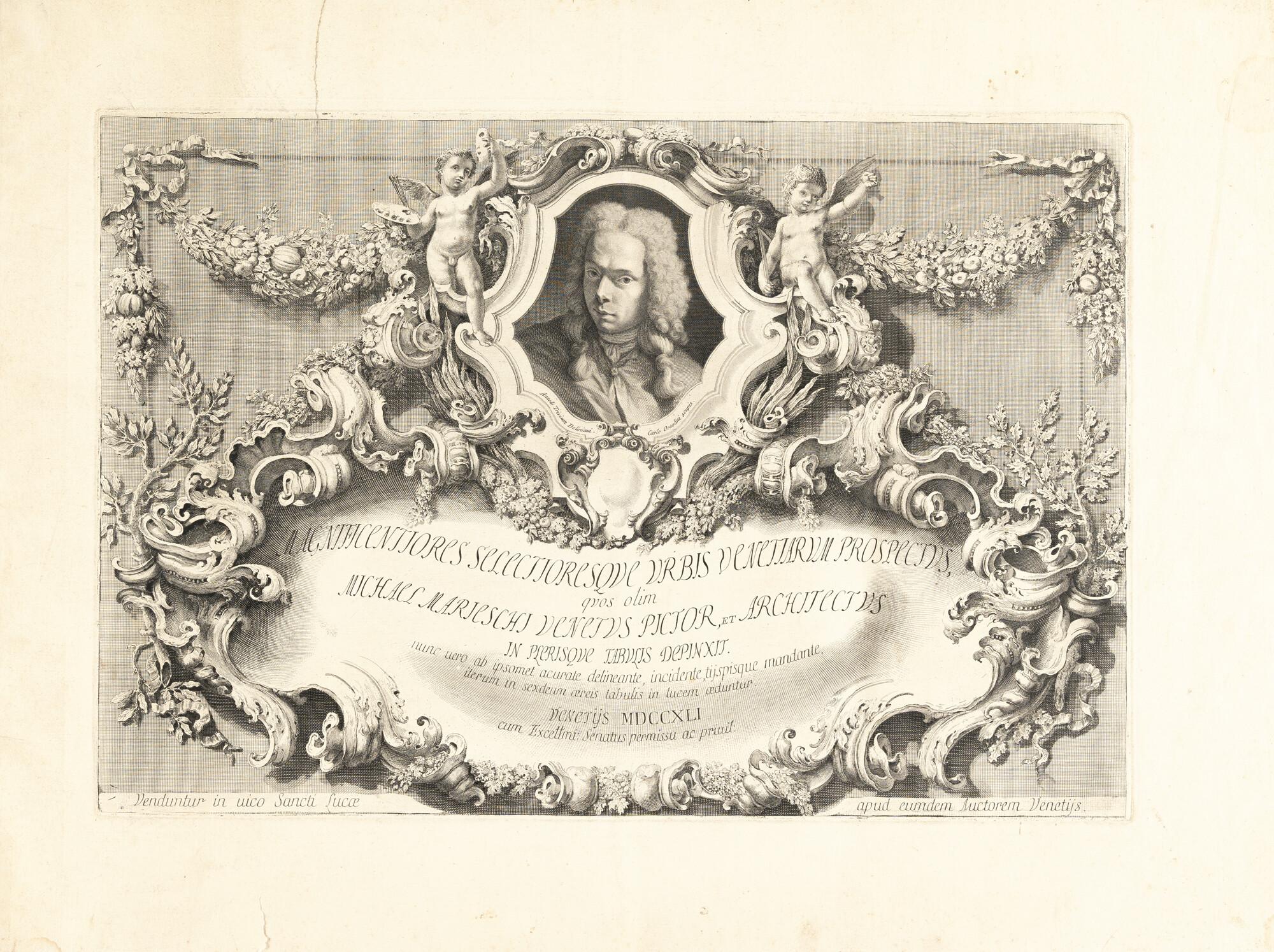 Michele Marieschi - Magnificentiores Selectioresque Urbis Venetiarum Prospectus, quos olim Michael Marieschi Venetus Pictor, et Architectus in Plerisque Tabulis Depinxit (Ansichten von Venedig)