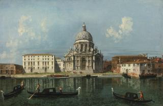 Michele Marieschi - Santa Maria Della Salute, Venice, As Seen From The Grand Canal