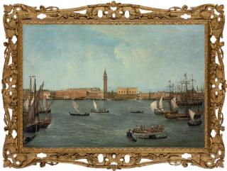 Michele Marieschi - The Bacino di San Marco, Venice, looking towards the Molo