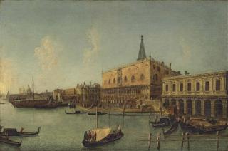 Michele Marieschi - The Bacino di San Marco , Venice, with the Doge\'s Palace