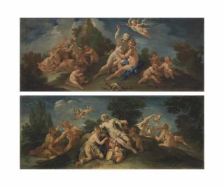 Michele Rocca - Bacchus And Ariadne; And Daphnis And Chloe