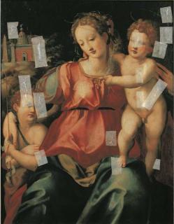 Michele Tosini - Madonna con Bambino e San Giovannino