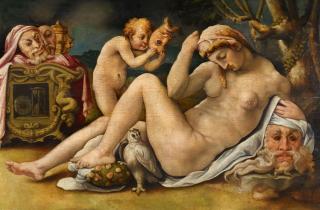 Michele Tosini - Venus und Cupido