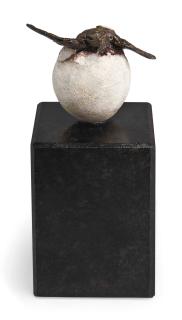 Michele Vitaloni - Hatching turtle, lifesize