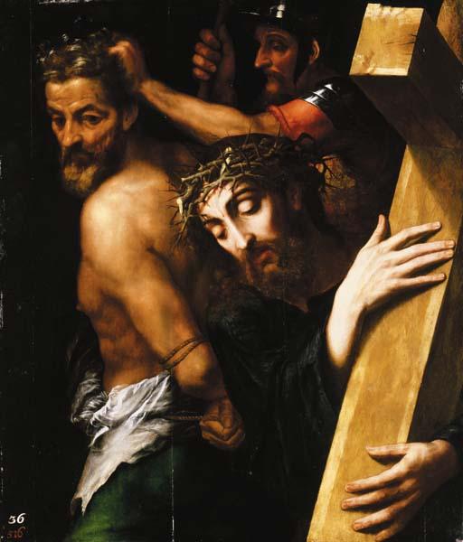 Michiel Coxcie - Christ Carrying the Cross