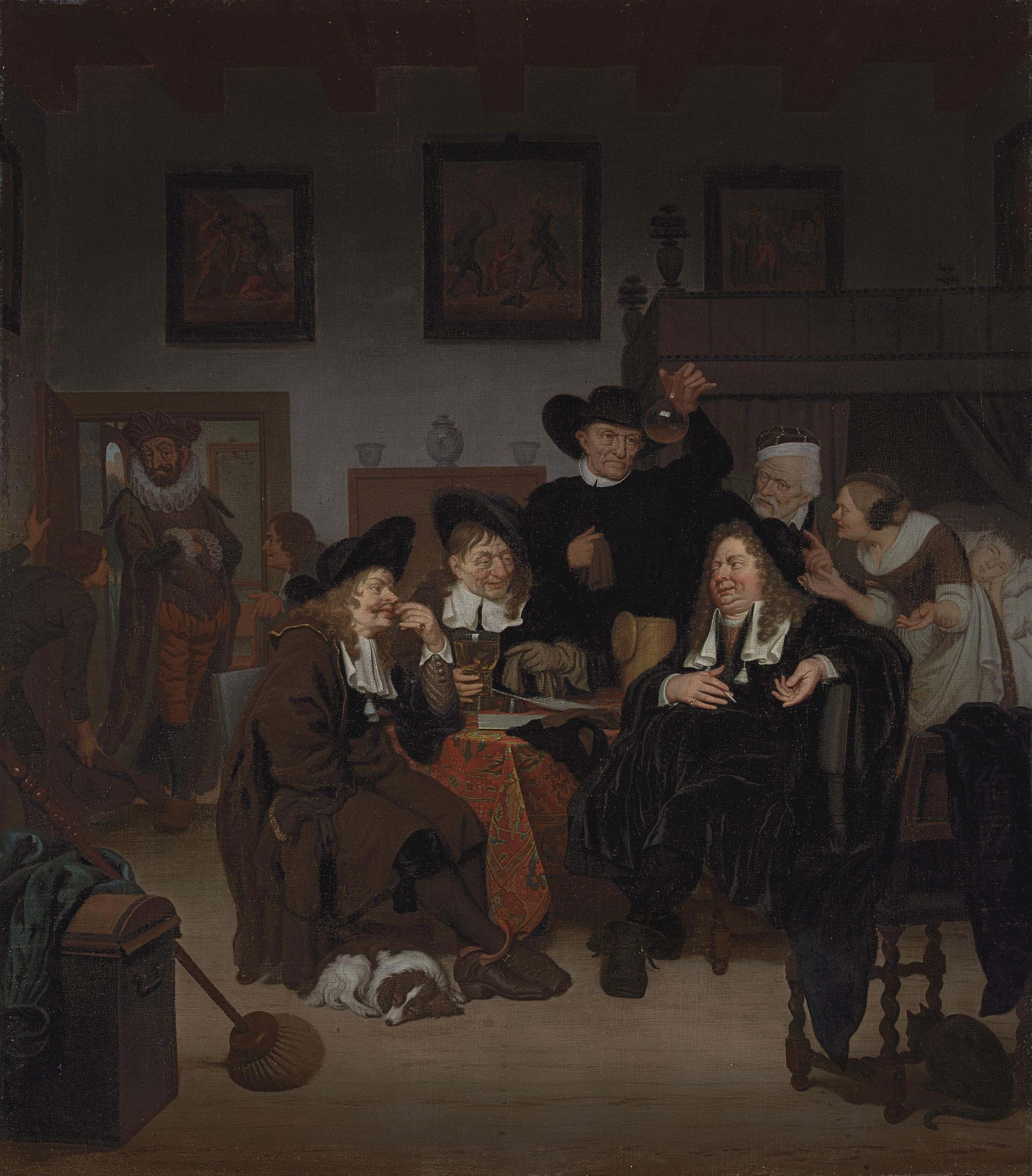 Michiel van Musscher - The Paternity Discussion