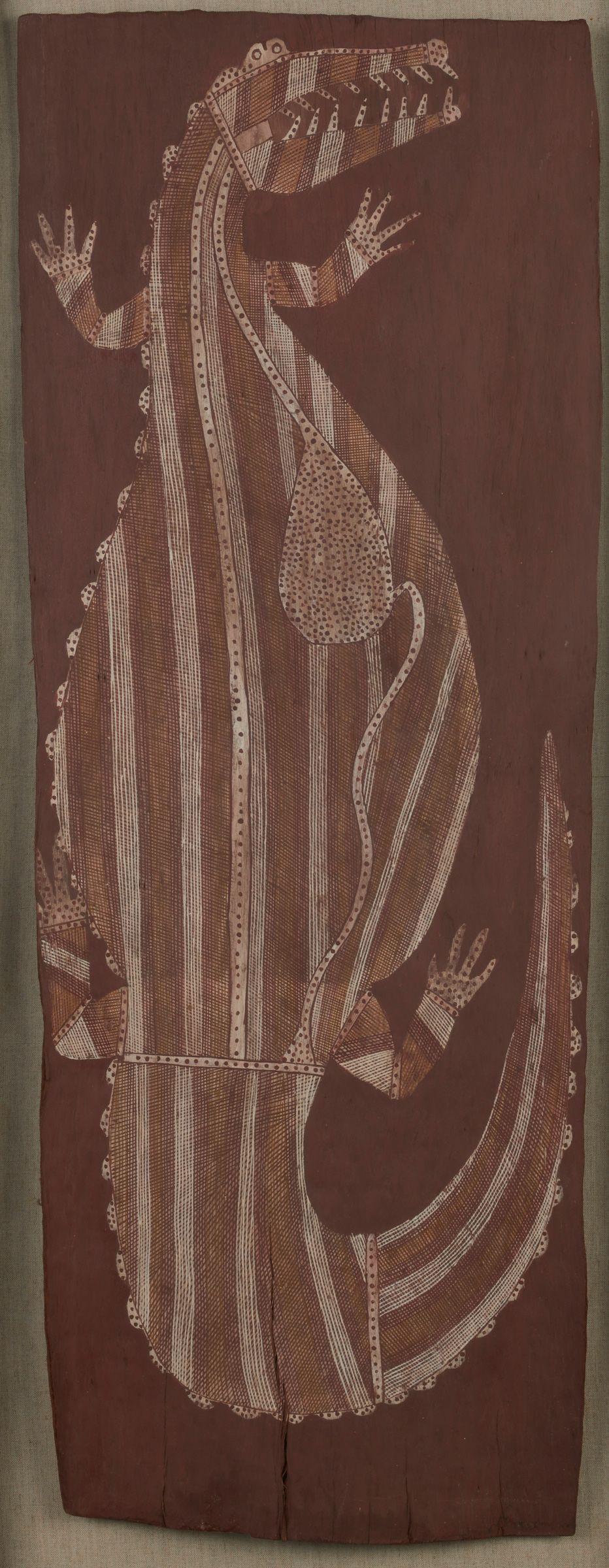 Mick Kubarkku - Crocodile, c.1975