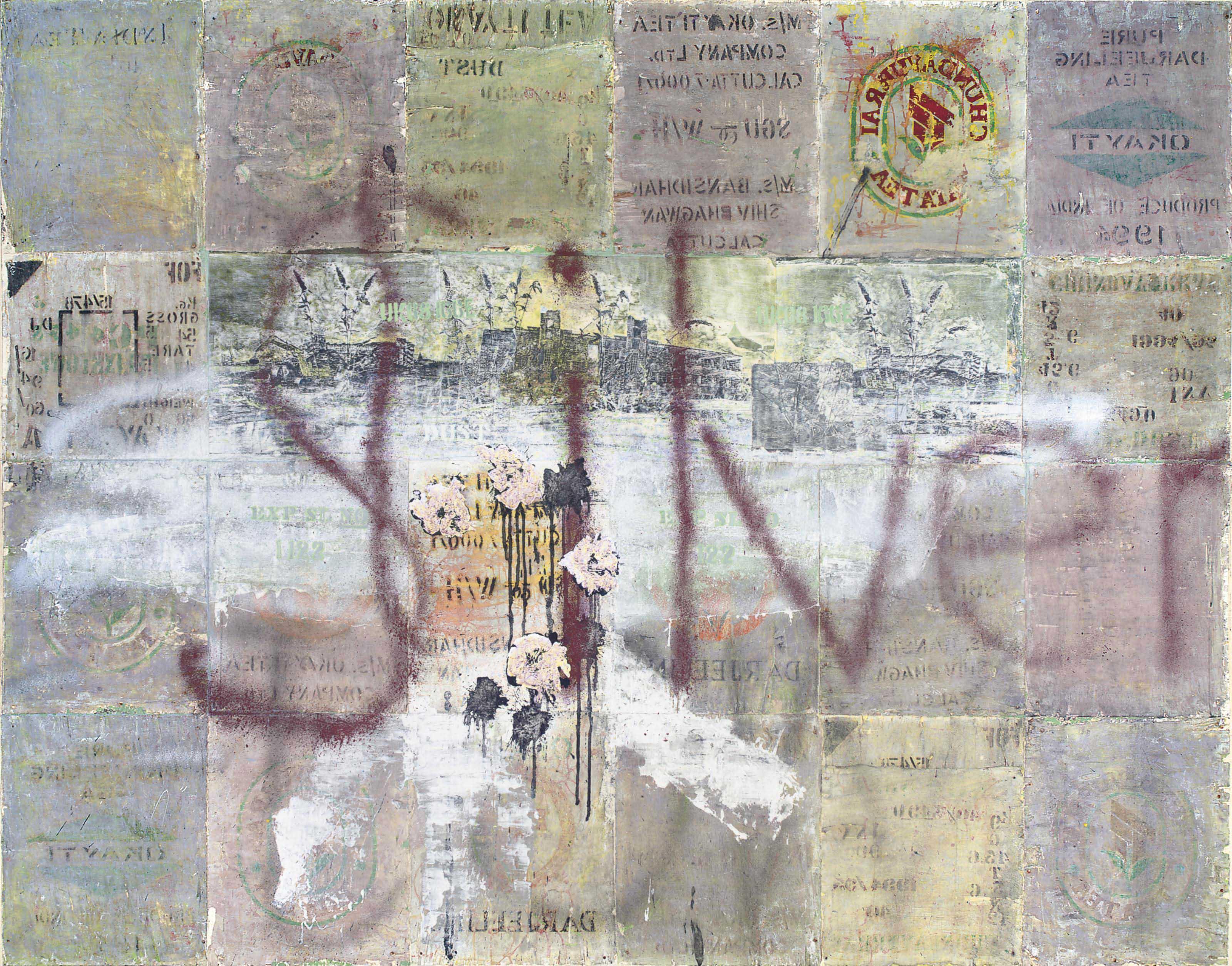 Mick Moon, R.A. - Letters To India, Silvertown