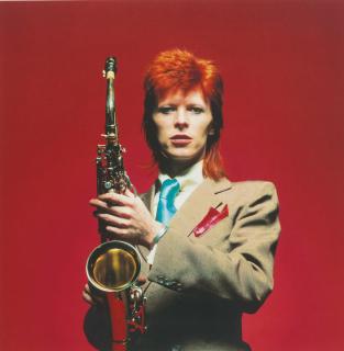Mick Rock - David Bowie - Saxophone Session