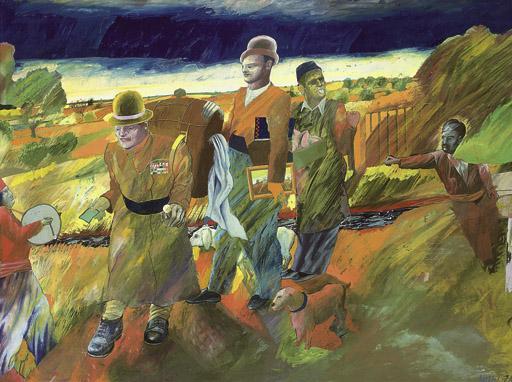 Mick Rooney, R.A. - Travellers