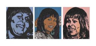 Mickalene Thomas - A, E, I, O, U (and sometimes Y)