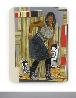 Mickalene Thomas - All She Wants To Do Is Dance (Fran)