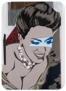 Mickalene Thomas - Clarivel Left